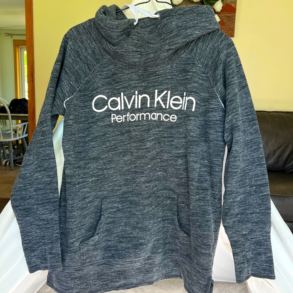 Calvin Klein performance cowl-neck sweatshirt